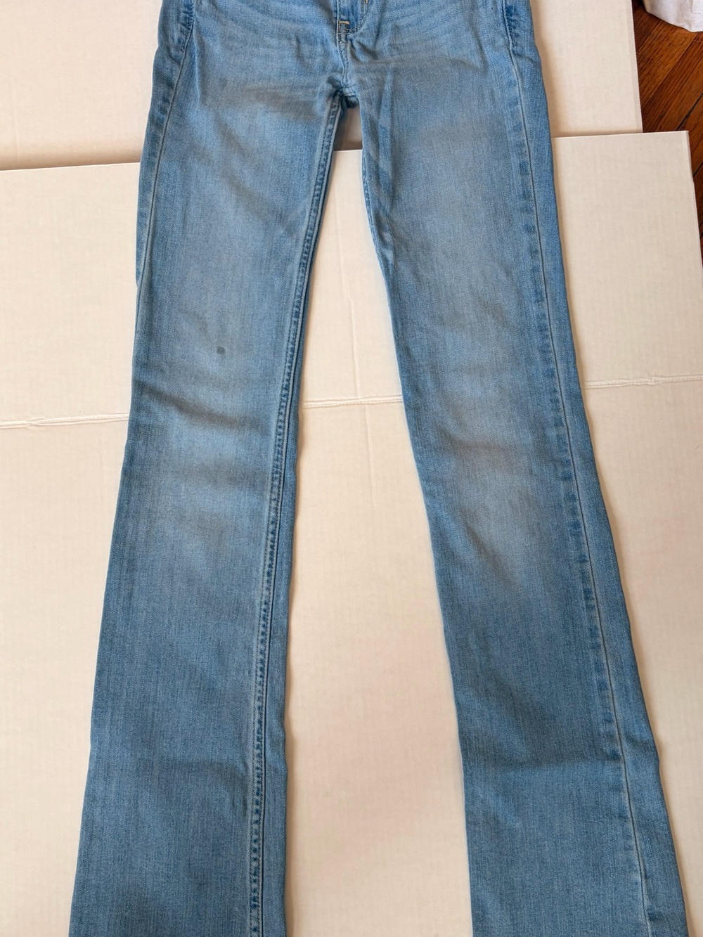 Hollister Light Blue Flare Jeans - Women's